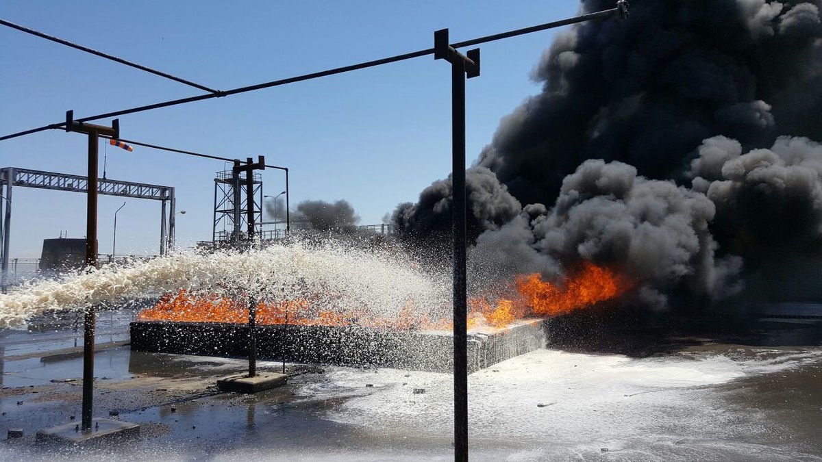 Fire_Academy_NL's tweet image. Hot conditions but lot's of learning curves at the @FalckAcademy training in Iran