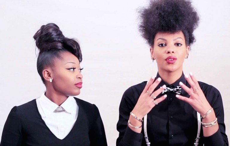 danielesng1's tweet image. Portraits de #femmesdedemain : Ornella Mayassi et Betty Richoux, alias les TYLA #tylashow bit.ly/1TivgoT