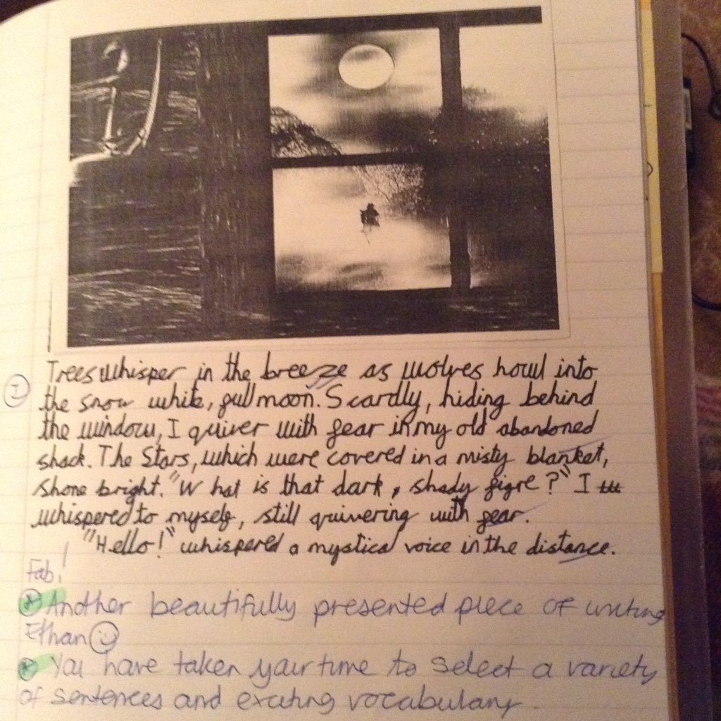 UptonHeathCE's tweet photo. Some great descriptive writing to start a new term in year 5 https://t.co/Xb8xSvkFuO