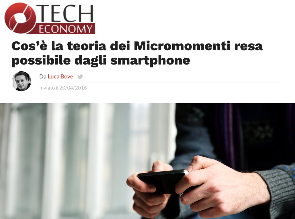 BOU_TEK's tweet photo. L'importanza dei #micromomenti... https://t.co/PAq37ZGJpM
#digitalmarketing https://t.co/88enLUUi48