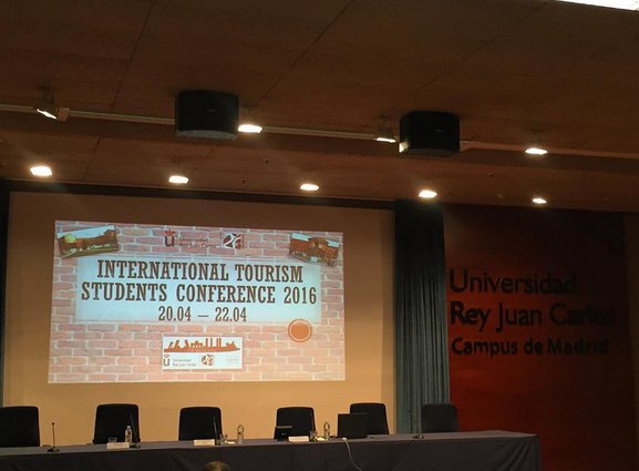 CAMPUS_URJC's tweet photo. ¡ Hoy da comienzo International Tourism Students Conference 19-22 Abril 2016 en Vicálvaro ! @ITSCMadrid2016 https://t.co/QgPmWIh5Bo