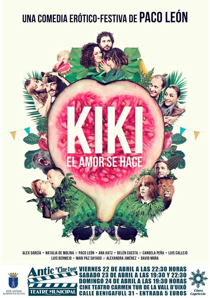 CaprichoVisual's tweet image. Esta semana en La Vall, no te pierdas la comedia de la primavera "KIKI" de Paco León. ¡Te esperamos! @ajlavallduixo