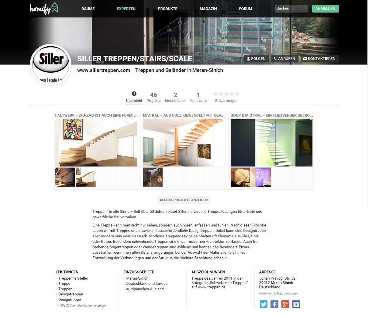 Präsentieren Sie Ihr Unternehmen auf homify #homify #Treppen #Marketing #onlinemarkting #wohnen #bauen #experten