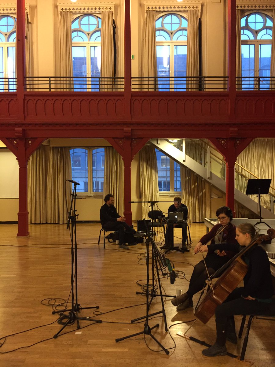 Home now from <a href="/soupsound/">SOUP</a> recording session in Norway. Rock City, Namsos and this beautiful hall <a href="/BYSCENEN/">BYSCENEN</a> Trondheim