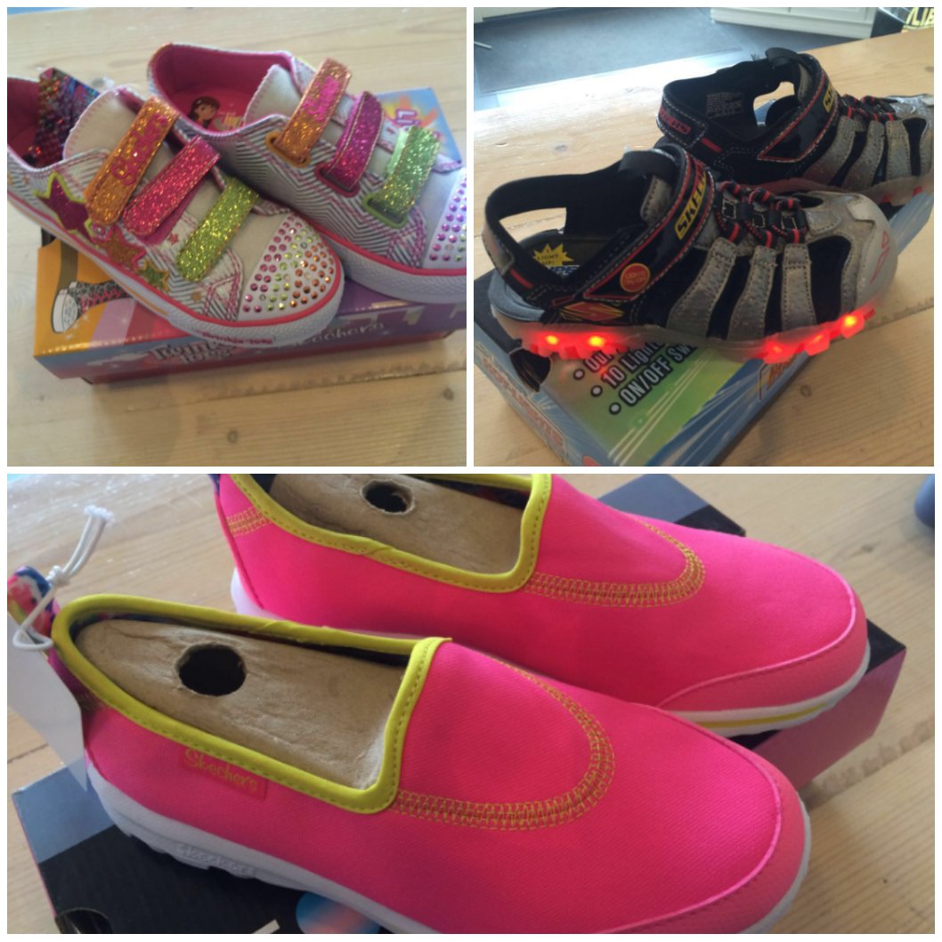 Aanbieding #Vlieland Skechers kinderschoenen 50% korting.