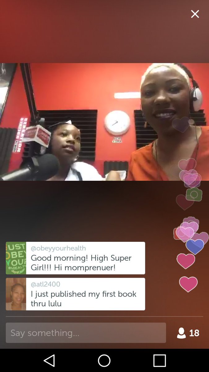 ijana_nathaniel's tweet photo. @DLeeInspires and her daughter Simone both talking about their published books.  Our youth can! #hackthat https://t.co/ISjSmADTqs