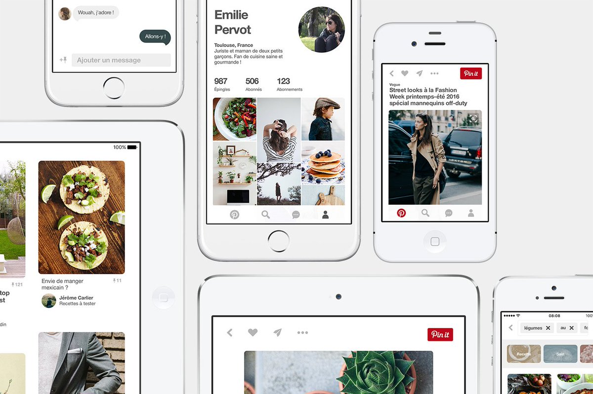 ugococonut's tweet photo. #Pinterest se refait une beauté ! https://t.co/VwUVFqq7mY https://t.co/91eMMUGtQg