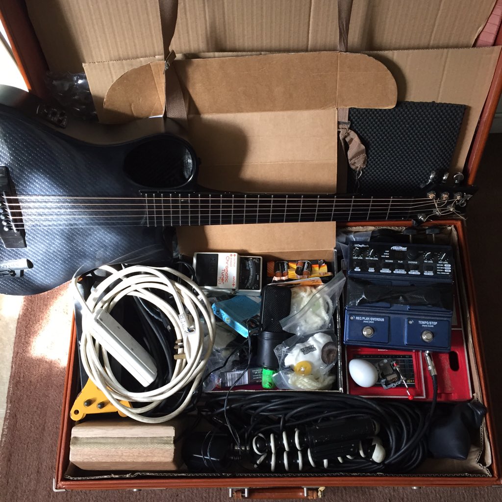 paulcheesemusic's tweet photo. #checklist #Everything you could possibly need for a #gig except a bike,I always need my #bicycle #digitech #jftrtoo https://t.co/jfnfbTSXyg