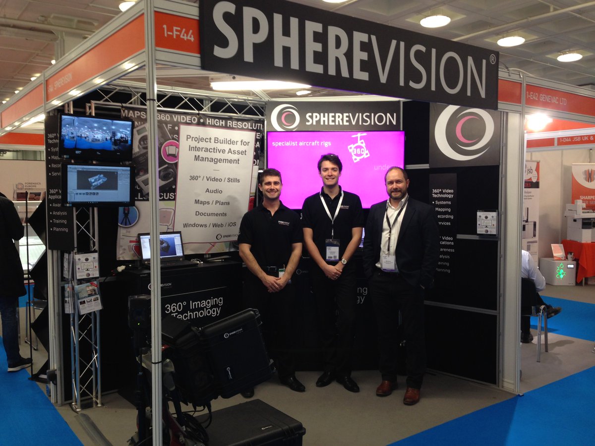 SphereVision's tweet photo. There's still time to visit us at Stand 1F-44, Olympia London
#CounterTerrorShow #CounterTerrorExpo #ForensicsEurope https://t.co/a2bf4yym66
