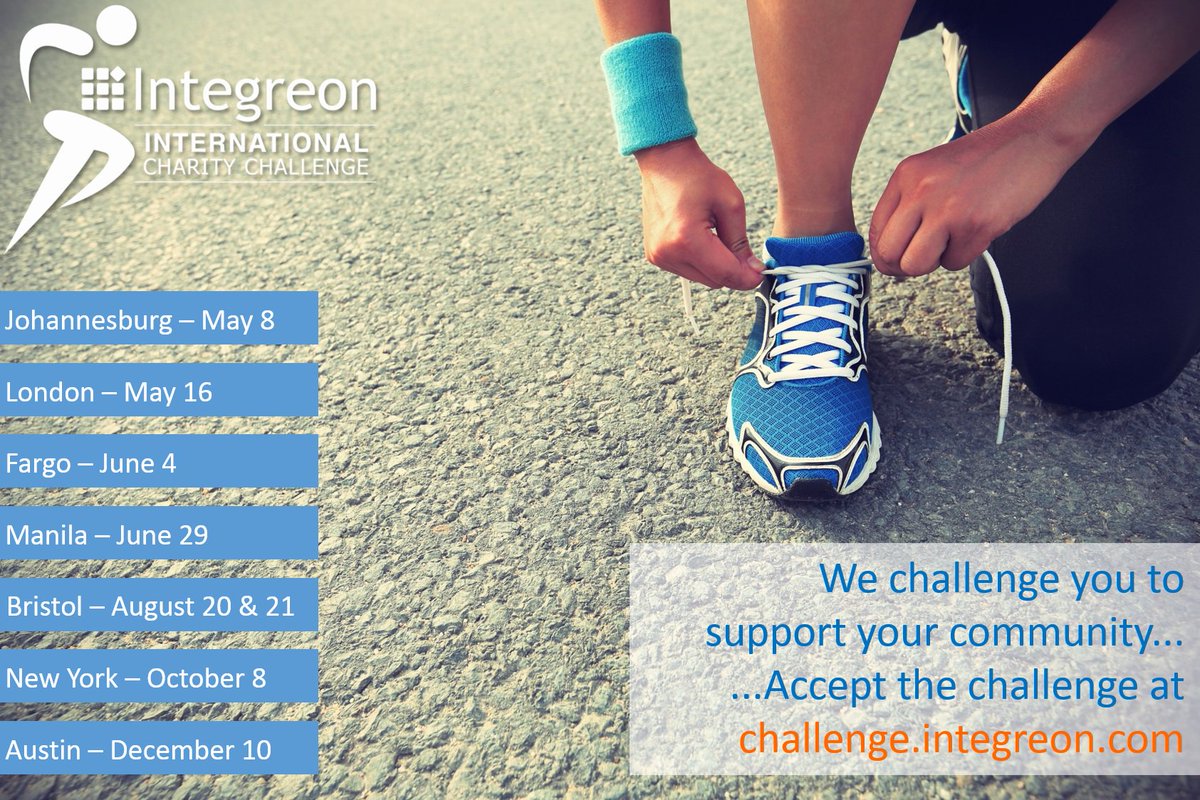 Integreon's tweet photo. Unveiling the race line-up for #IntegreonInternationalCharityChallenge. Register at https://t.co/Q7qckJkmCh https://t.co/LIhbwswGzx