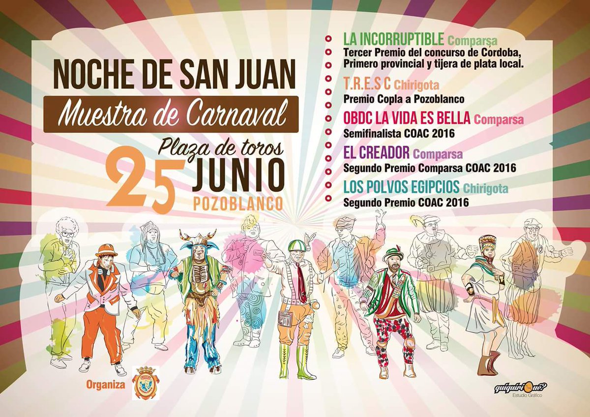 Si no tienes plan para el día 25 de Junio, no busques más, no encontrarás ninguno mejor que este