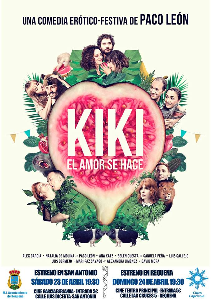 CaprichoVisual's tweet image. Esta semana en San Antonio y Requena, no te pierdas la comedia "KIKI" de Paco León. @CulturaRequena @AYTOREQUENA