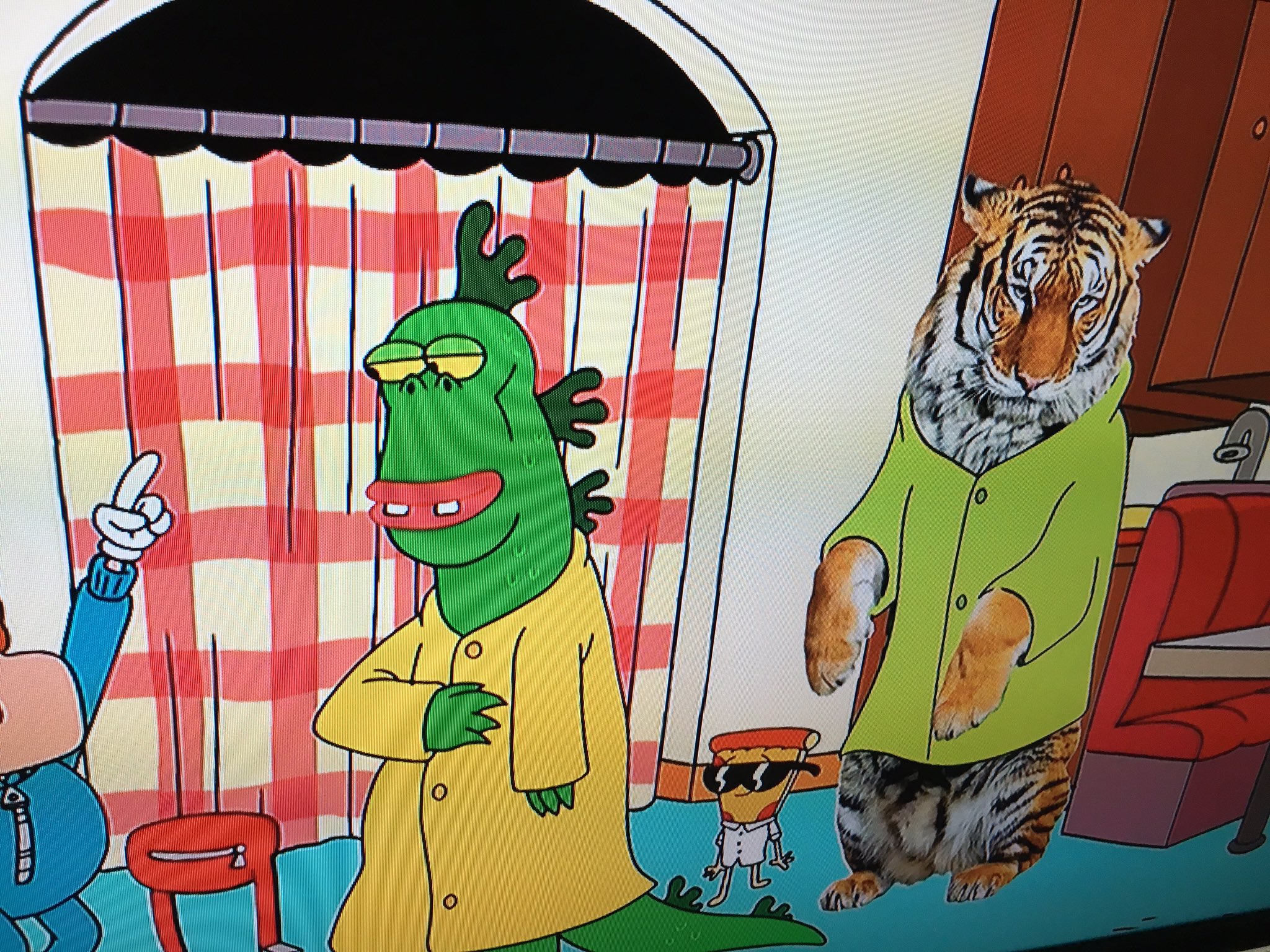 羽生生 純 久々に見たカートゥーンネットワークでやってる おっはよー アンクルグランパ トラだけ実写でスゲー可愛い