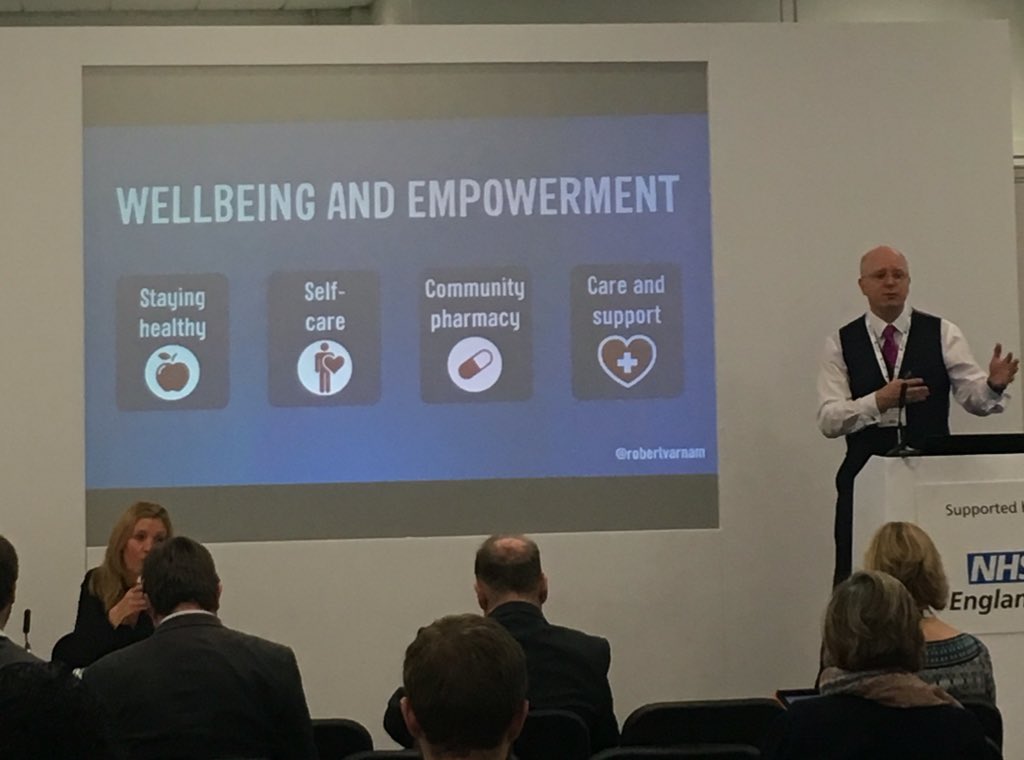 NHSEnglandMedia's tweet image. .@NHSEngland's @robertvarnam introducing session in Theatre 3 #EHWK16 on digital priorities in General Practice