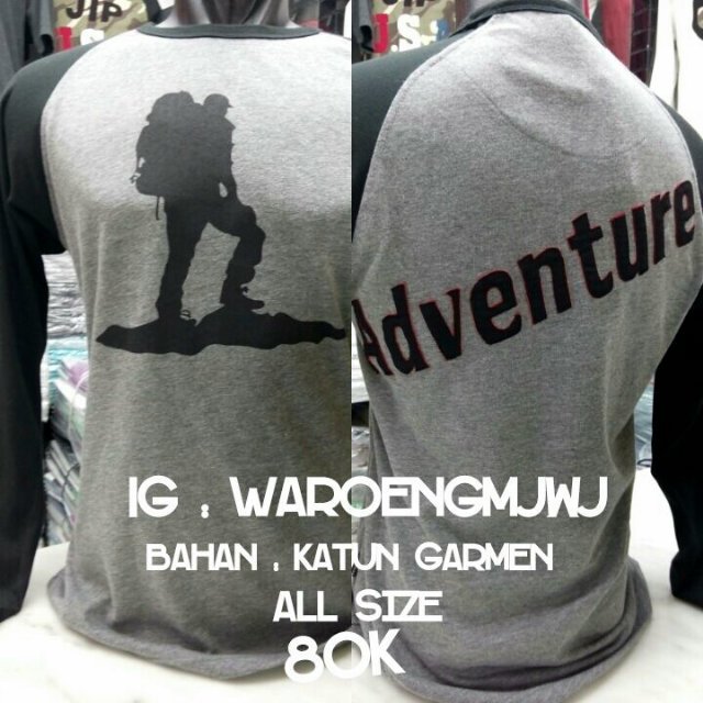 GGS_Adventure's tweet photo. yuk diorder kaos couple Adventure beli 1 80K beli 2 150K @PendakiHijabers @Pendaki_TS @Warkop_Pendaki @Petualang999 https://t.co/k1VOp65n1T