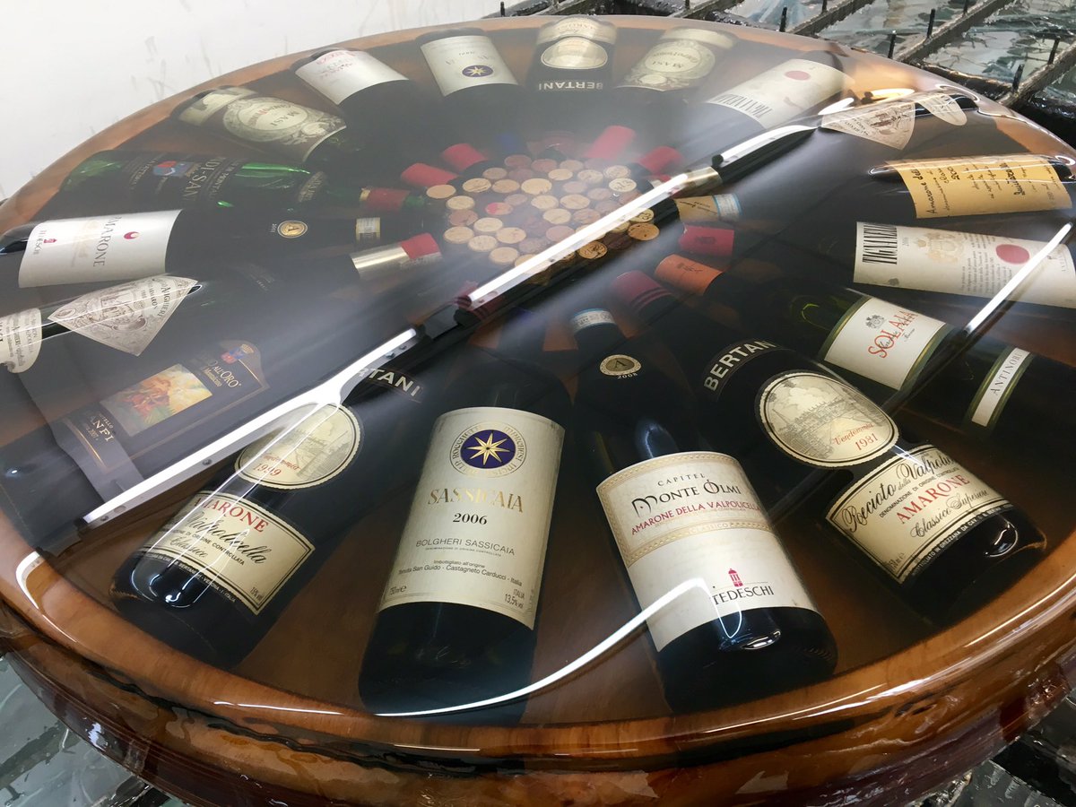 marentz1's tweet photo. Corks and empty bottles of special wine moulded with resin. #tabletop #luxury #interiordesign #resin https://t.co/hBXAJF150Y