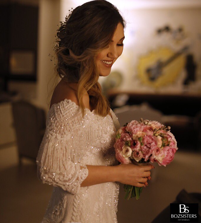 Our beautiful bride ✨ #Bozsisters #bridalgown #details