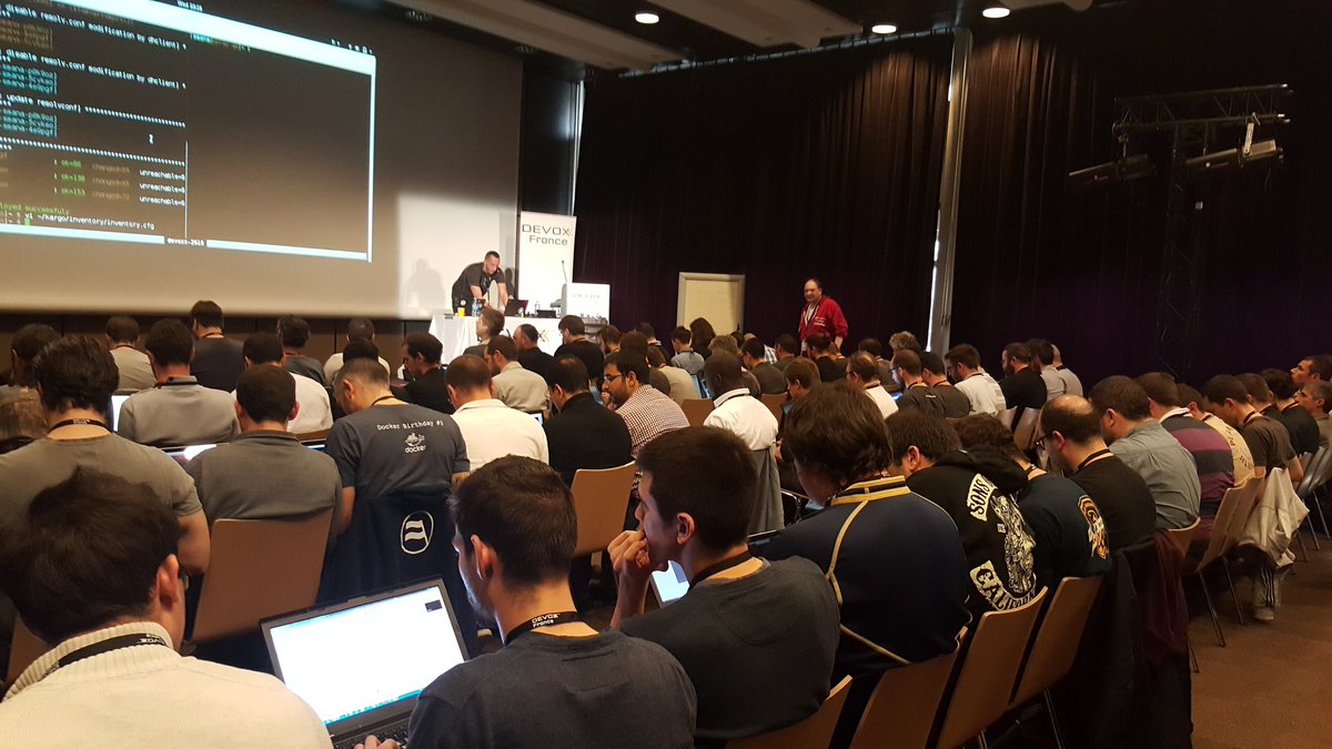 ant_legrand's tweet image. 3 hours hands-on @kubernetesio  with @kubespray and @ansible .70 new kubernautes deploying their first cluster.