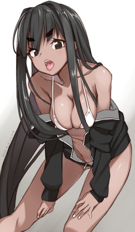 以前描いたテクノワールさんまとめた 吸い付きたい 