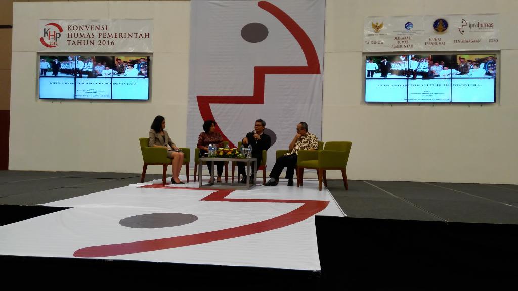 Hari ini tgl 20 april 2016: Humas pemerintah bersatu menuju Indonesia yg mandiri,berdaulat,dan berkepribadian #goGPR