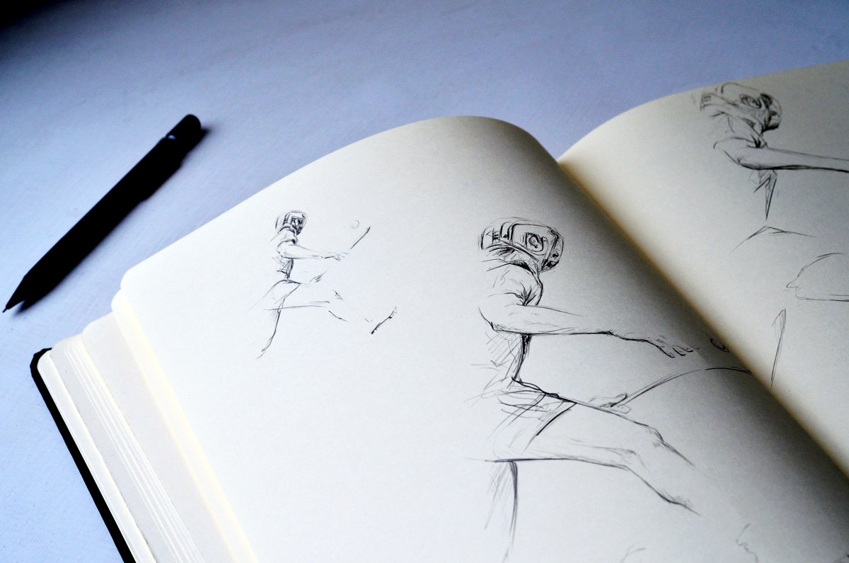 ArticloShop's tweet photo. Articló early stage illustrations. #Hurling #IrishArt https://t.co/ygmDKceTk7