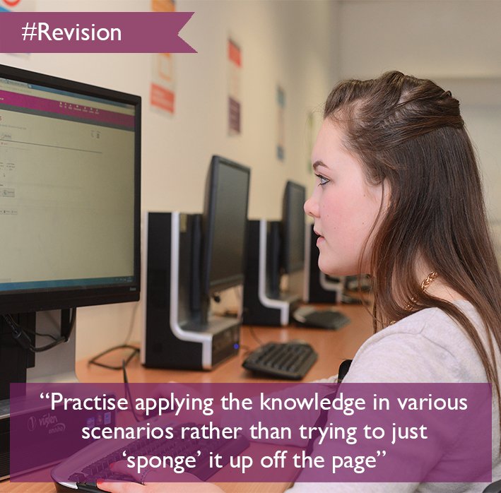 EdgeHotelSchool's tweet image. A #RevisionTip from Edge Hotel School student Oliver #WednesdayWisdom