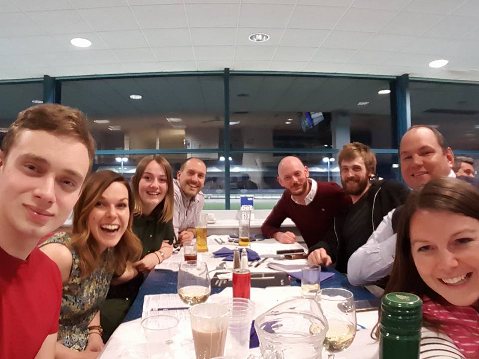 HelloBraveUK's tweet image. Great team night out at the dogs yesterday!