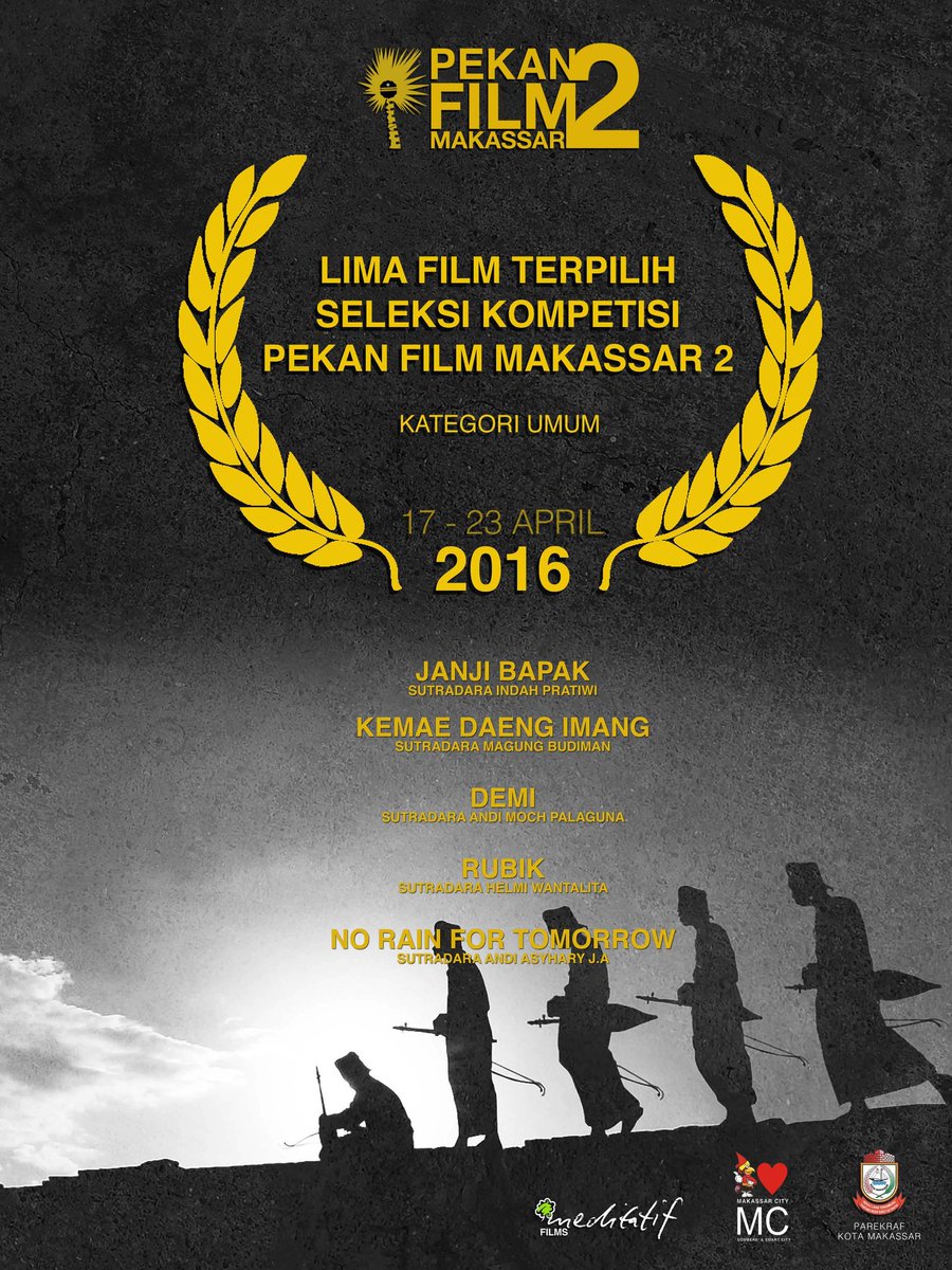 pfm2018's tweet photo. ayo ramaikan penayangan film-film hasil seleksi kompetisi #PFM2 2016 malam ini!! https://t.co/1fZxICybL1