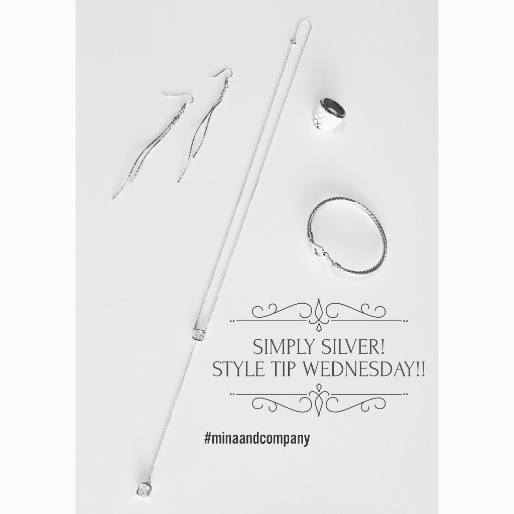 Simply silver!!!! #style #wednesday #silver