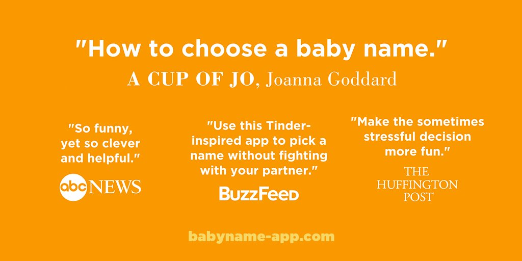 What Is The Baby Name App Like Tinder - This App Is Like Tinder But For Baby Names Parent : This post is for you.
