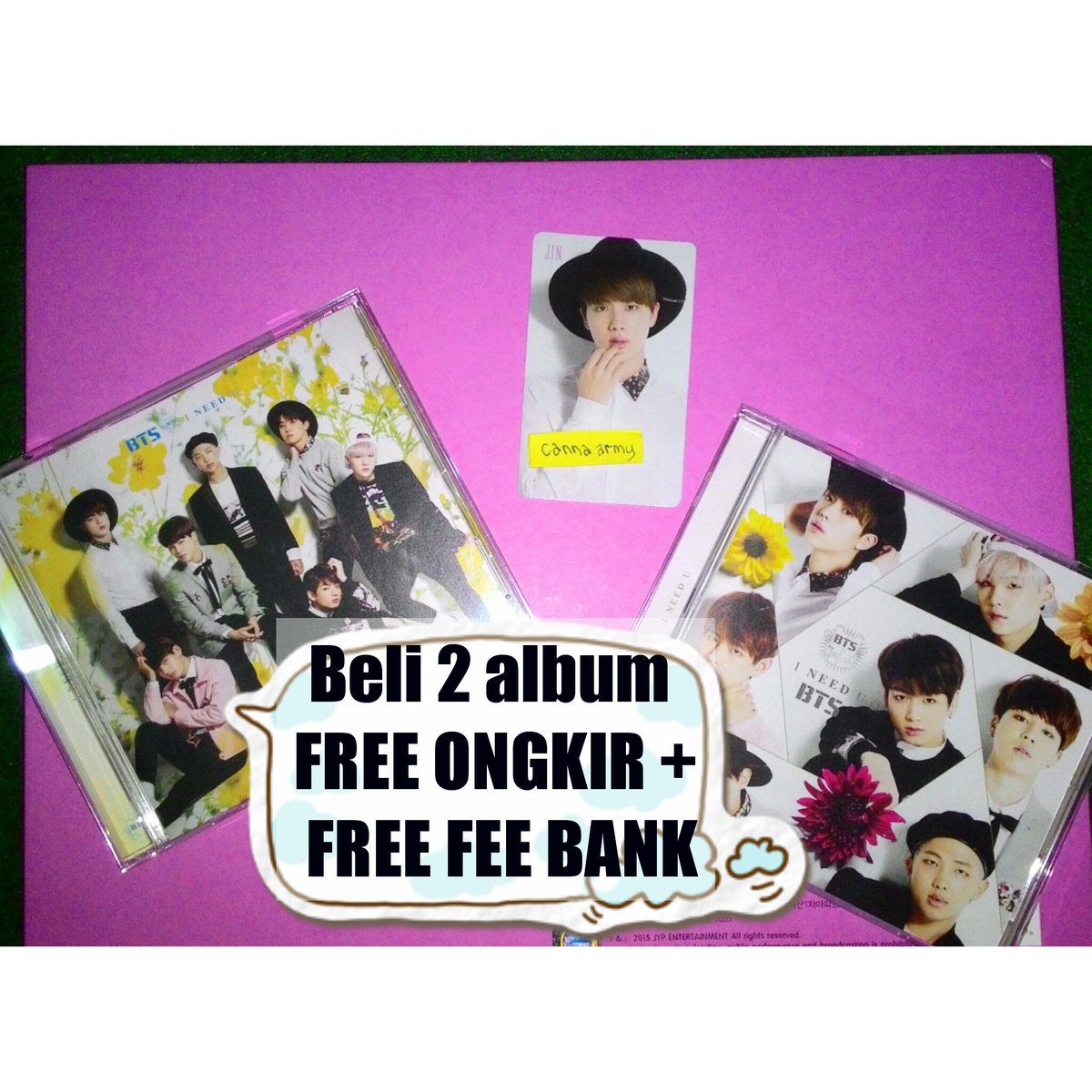 cannaArmy's tweet photo. Help RT @BTS_INDONESIA @BTS_Indo #wanttosel #btsalbum #bts2ndmuster #btsjapanalbum IG cannaarmyshop. Thank you #bow https://t.co/2yid1XsunV