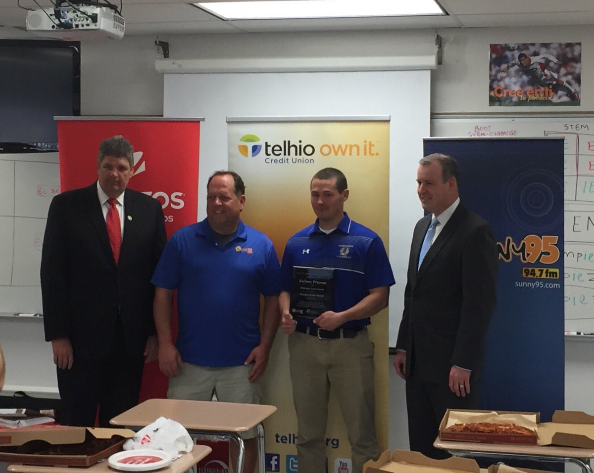 Congratulations <a href="/zachpeterson3/">ABC</a>! Sunny 95 Teacher of the Month!!