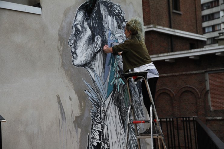 BKStreetArt's tweet photo. MIMA Museum: City Lights with Swoon, MOMO, Hayuk, Faile https://t.co/5fKGuJiwOX @swoon @MIMAmuseum https://t.co/UXJtDvAC3S