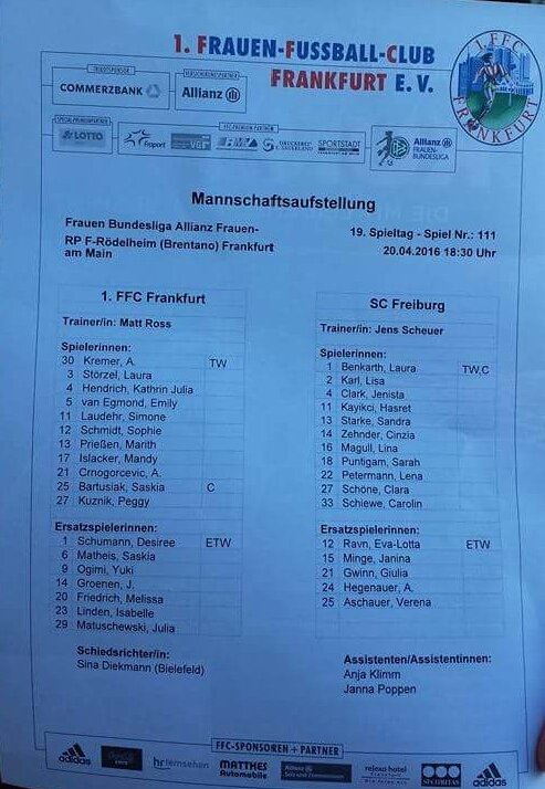 NewsFBL's tweet photo. #Linups #FRASCF | #AFBL #Round19 https://t.co/lsQCb7PxgP
