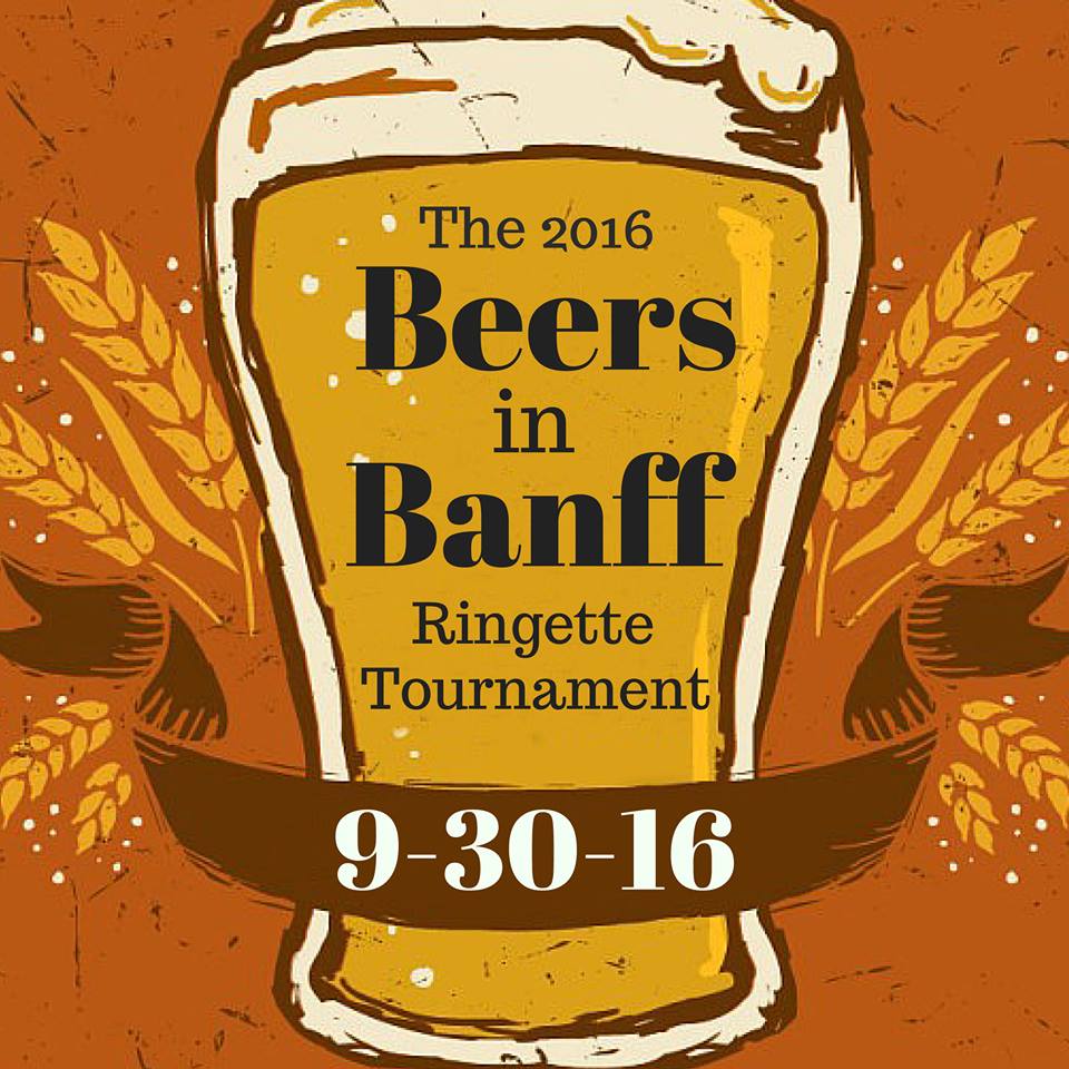 Beers in Banff Sep 30-Oct 2, 2016 Reg opens today! ow.ly/4mRSqx for full details. #beersinbanff #ringette