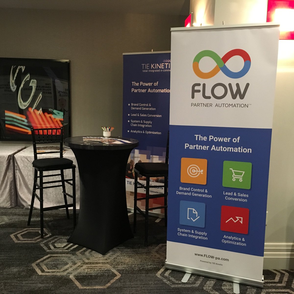 TIEKinetix's tweet image. TIE Kinetix is at #CFNA2016 to talk #PartnerAutomation - Let&apos;s connect! bit.ly/25sqZWy