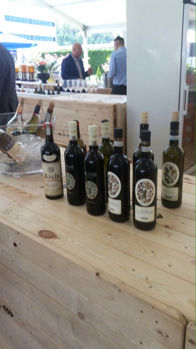Oggi siamo nel Ticino, in Svizzera, alla degustazione organizzata da Food and Wine #winelover #ruchè #wine #ticino