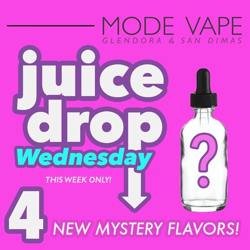 modevapetweets's tweet photo. 4 new mystery #flavors at #modevape today. You have to come into the shop to see what they are! #sandimas #glendora https://t.co/mYgV0OpZgA