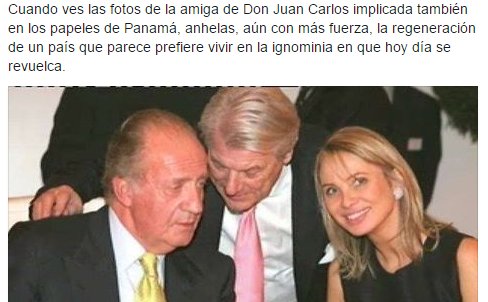 ajegea's tweet photo. Cuando ves las fotos de la amiga de Don Juan Carlos implicada también en los papeles de Panamá... https://t.co/X6cevnLsIU