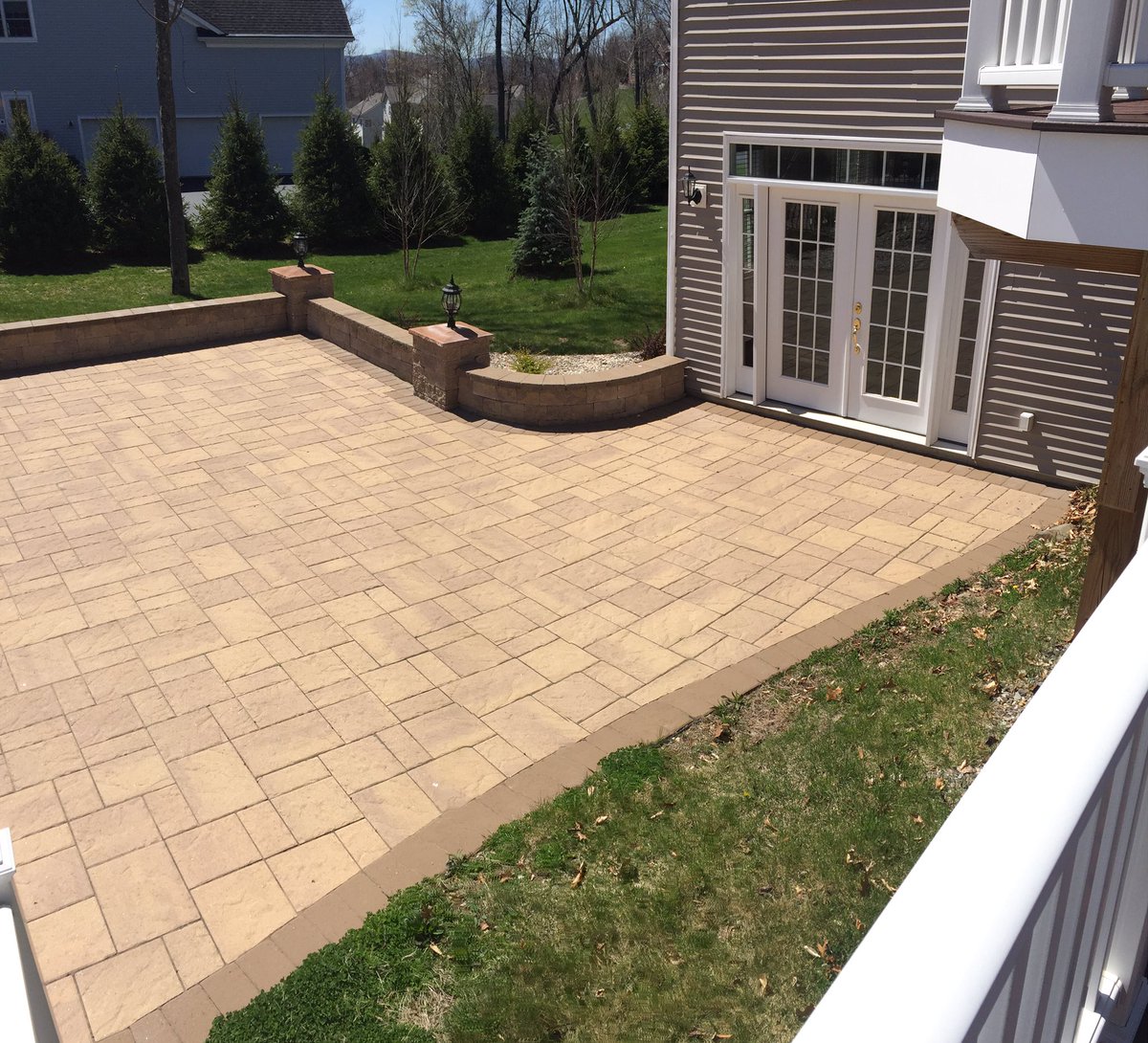 rocco_landscape's tweet photo. Beautiful weather here in NY... Can't wait to see that pool open!!!@techobloc @paverpete1 @AllianceGator https://t.co/W4pulzlaGL