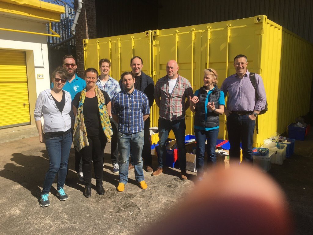 Play_Glos's tweet photo. A HUGE thankyou to the brilliant #volunteers from @glouc_services who helped us clear &amp; sort our store today #thanls https://t.co/aKMEWR9uzH
