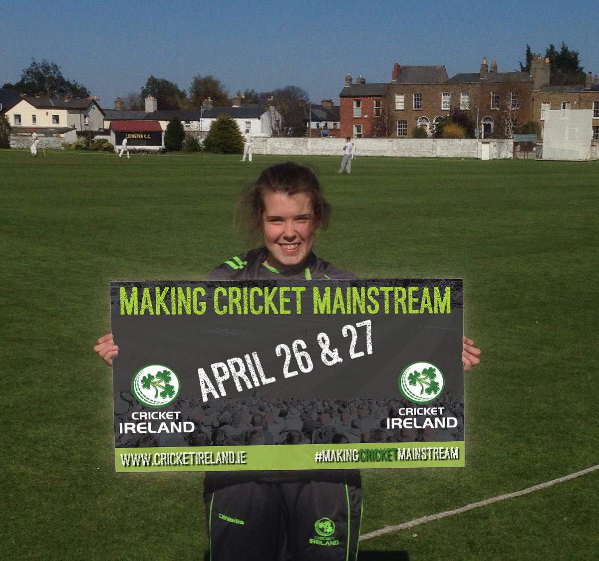 cricketireland's tweet photo. #MakingCricketMainstream https://t.co/d5nD7eRWLr