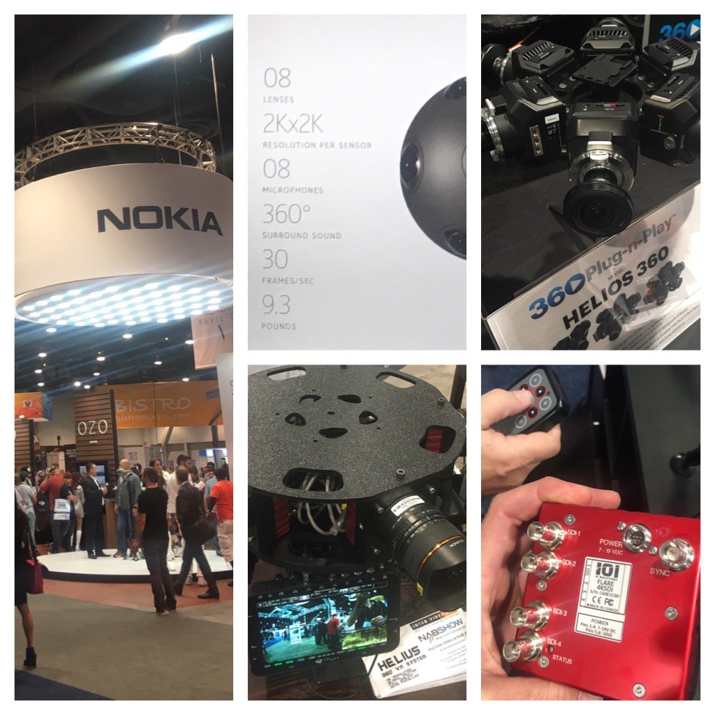 juddoverton's tweet photo. The highs and lows of #vr #360 #NABShow2016 @ConvergentD #Flair #4k #60p #minieye #fujinon 2.7 Vs 8 #rokinon https://t.co/5ZdPtXzYud