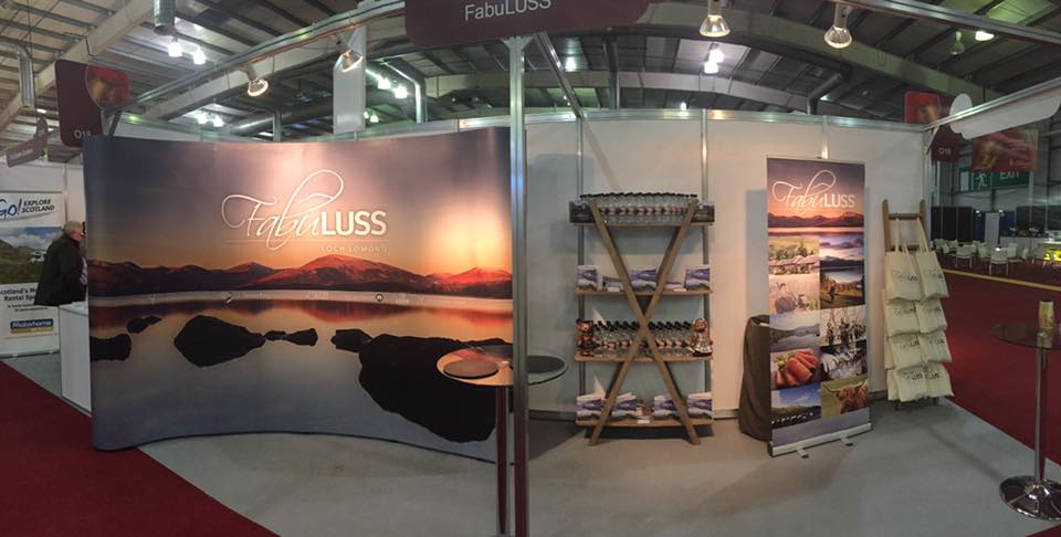 A #FabuLUSS day @VisitScotExpo do come and see us tomorrow on stand for some delicious <a href="/LussSmokehouse/">Luss Smokehouse</a> salmon