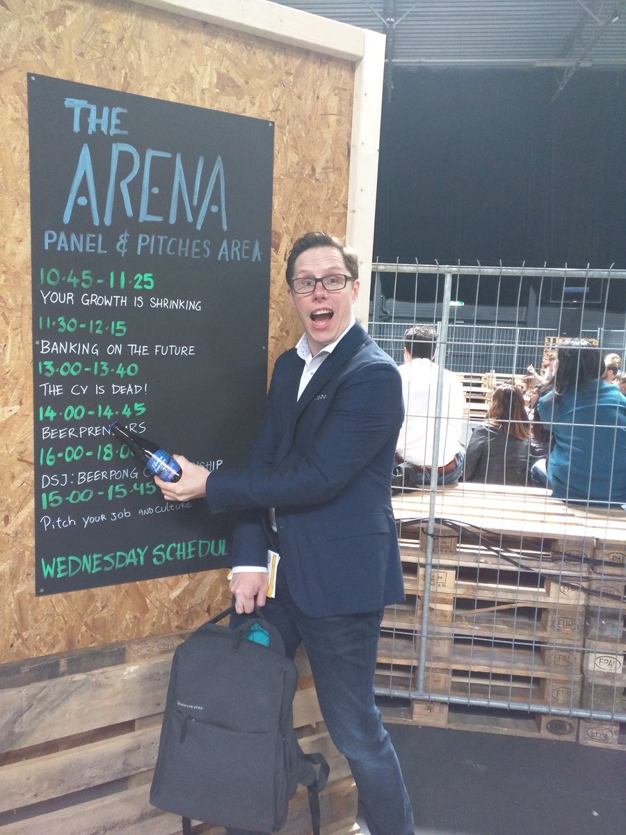 #beerpreneur cage fight is about to begin. Join us! #brewhaha #UPRIS3