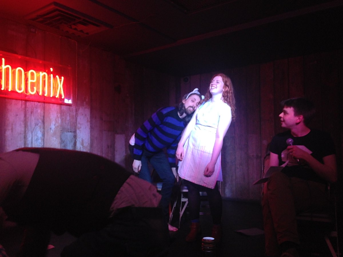 ComCineClub's tweet photo. Alice In Wonderland was.... mad! Thanks for a great audience. (Maybe a 'normal' film next time?) #Jam #PenisBread https://t.co/wU73LYFrTy