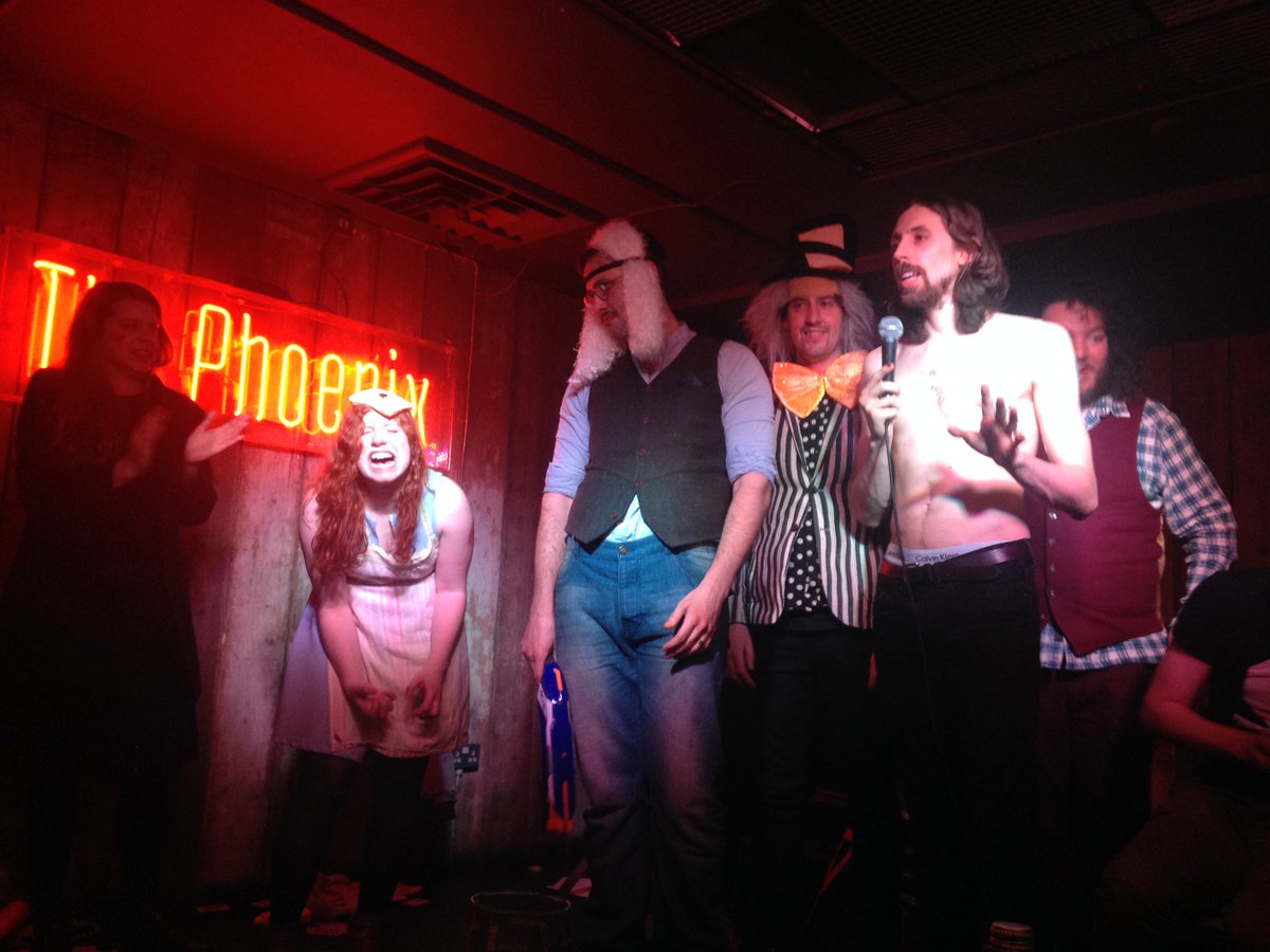 ComCineClub's tweet photo. Alice In Wonderland was.... mad! Thanks for a great audience. (Maybe a 'normal' film next time?) #Jam #PenisBread https://t.co/wU73LYFrTy