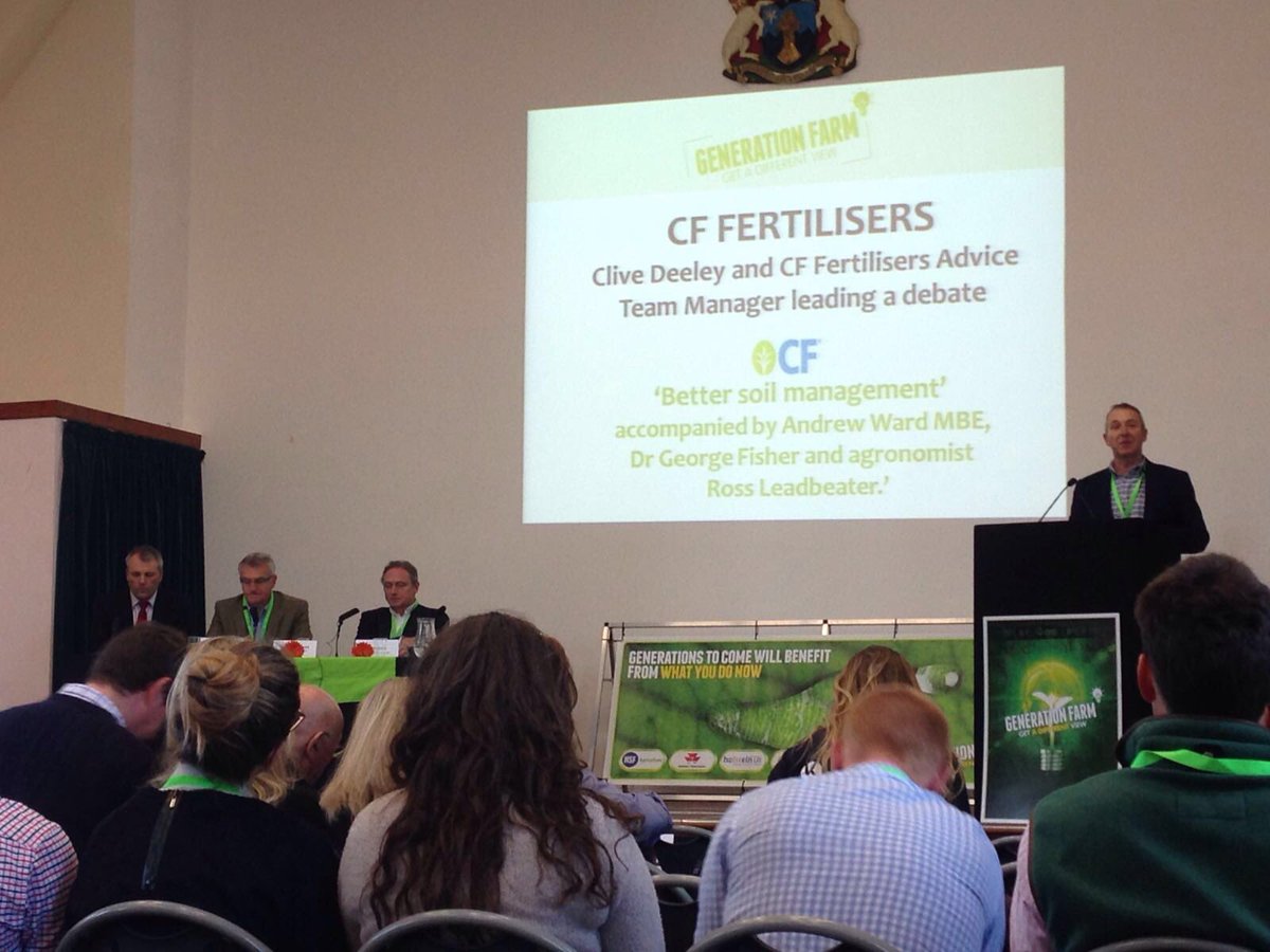 NSF_Agriculture's tweet photo. @cffertilisers talking today at #generationfarm Conference https://t.co/gRTC64rqpq