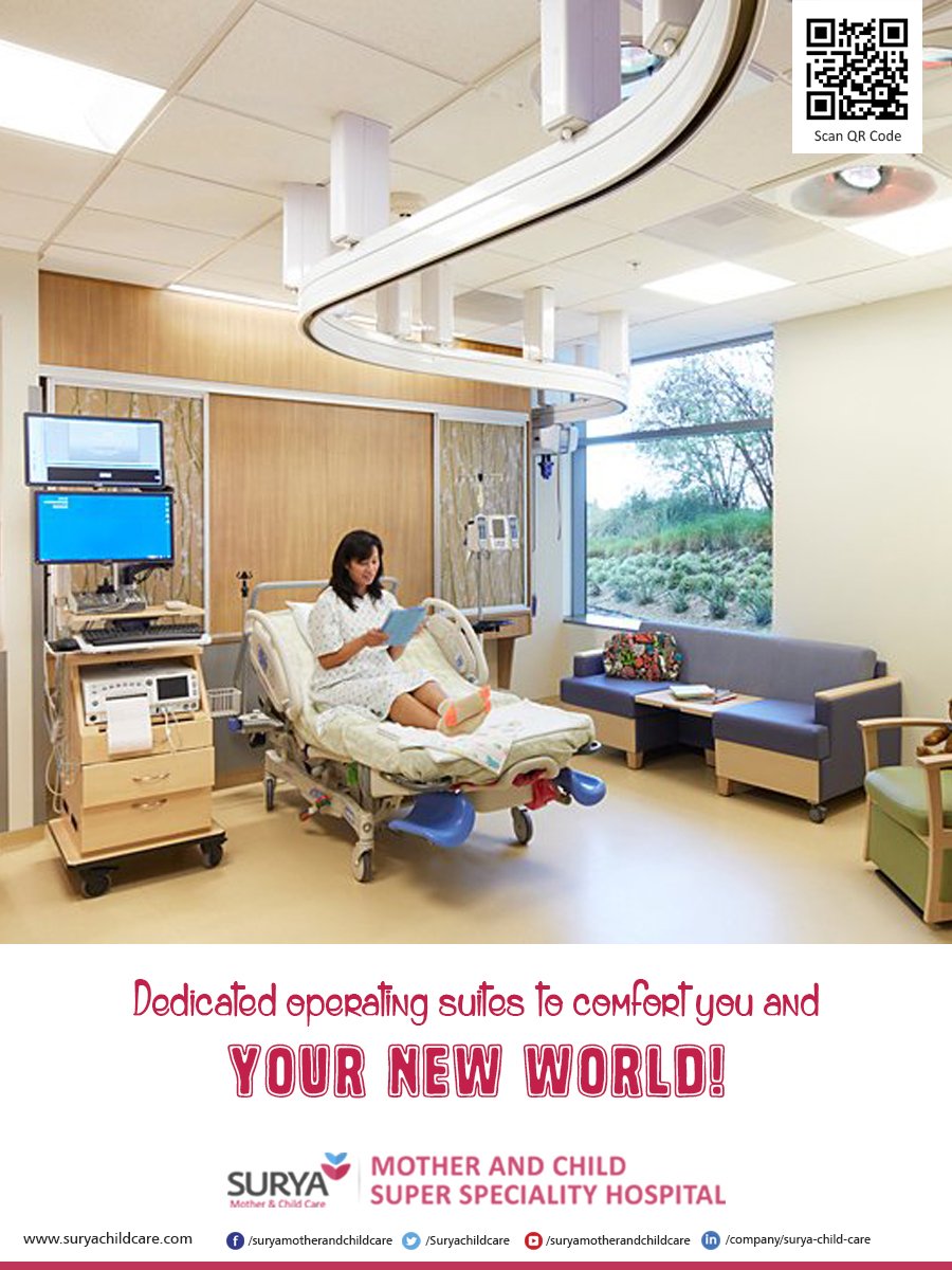 SuryaChildcare's tweet photo. Dedicated operating suites to comfort you and YOU NEW WORLD!!
 Read More -: https://t.co/vIuP6sFjVN
 #Suryachildcare https://t.co/MqMqgZmnVN