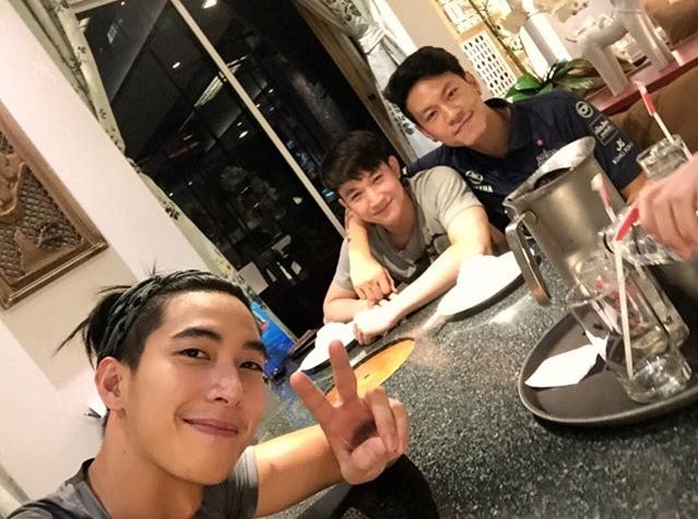 วันนี้เดี๋ยวเฮียเลี้ยง... ✔️#ปีศาจ #บักเตี้ย #จ่าเบส <a href="/mootono_pk/">โตโน่ ภาคิน</a> instagram.com/p/BEa-AQCHYh3/